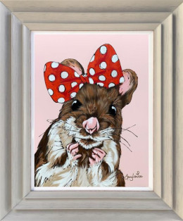 Mini Mouse - Original - Light Grey Framed