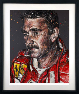 Monaco Mansell '90 - Artist Proof Black Framed