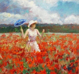 Monet's Poppies - Board Only
