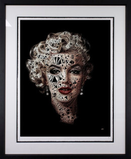 Monroe - Artist Proof - Black Framed