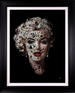 Monroe - Resin Deluxe - Artist Proof - Black Framed