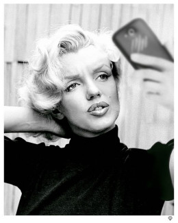 Monroe Selfie - Mounted