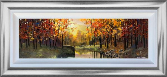 Morning On The Cut - Original - Framed