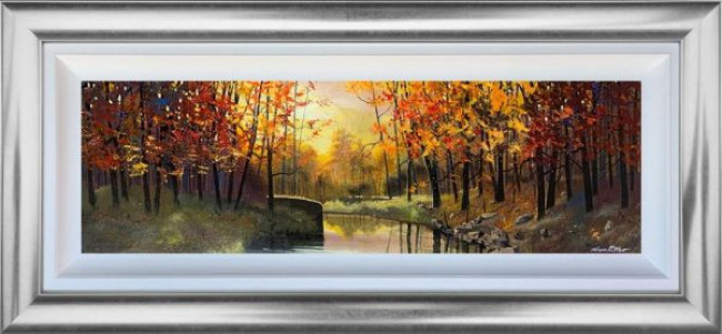 Morning On The Cut - Original - Framed