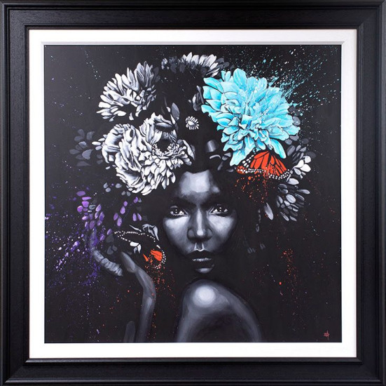 Mother Nature - Original - Black Framed