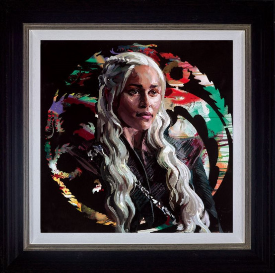 Mother Of Dragons - Black Framed