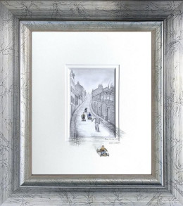 Move It Or Loose It Mr! - Remarqued Sketch - Silver Framed