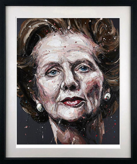 Mrs. T - Artist Proof Black Framed