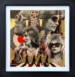 Music Legends I - Original - Black Framed