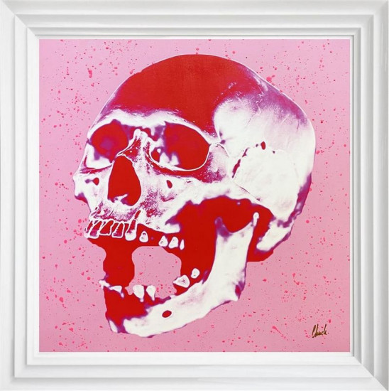 Neon Pink - Limited Edition - White Framed