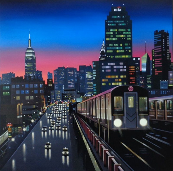 New York Tracks - Canvas - Artist Proof