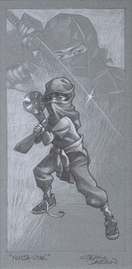 Ninja Star - Sketch