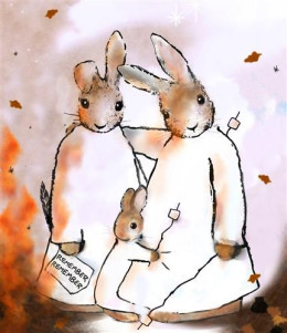 November - The Happy Year - Mounted