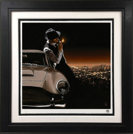 On Top Of The World - Black Framed