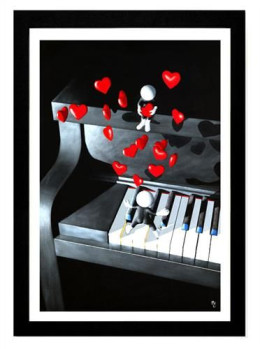 Our Love Song - 3D High Gloss Resin - Framed