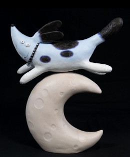 Over The Moon - Sculpture