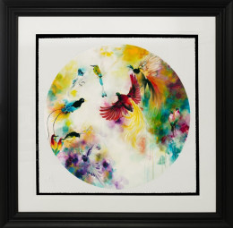 Paradise (Birds Of Paradise) (Small) - Framed