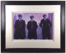 Peaky Blinders - Paper - Black Framed