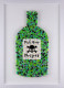 Pick Your Poison - Green On White Background - Original - White Framed