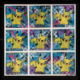 Pika Pika - Original - Black Framed