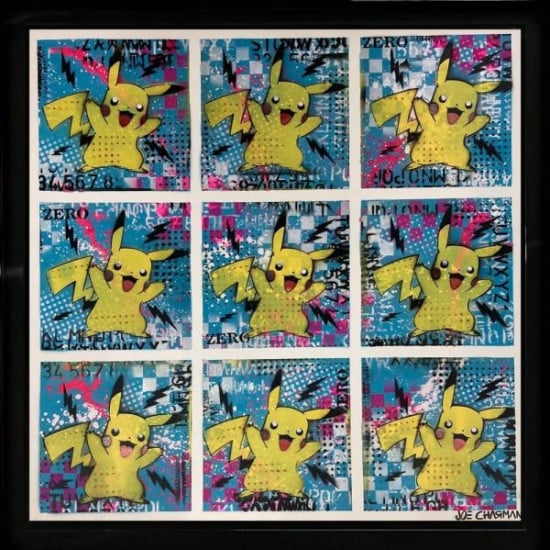 Pika Pika - Original - Black Framed Pika Pika - Original - Black Framed