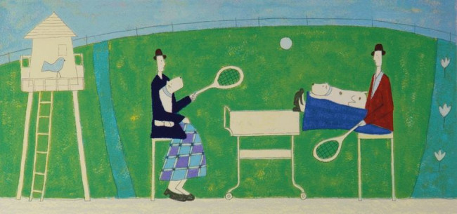 Playing Tennis