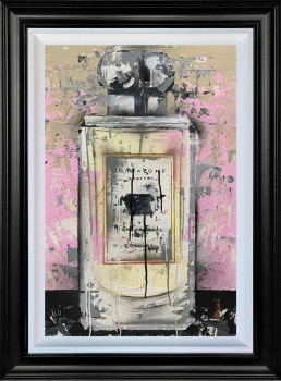 Pomegranate Noir - Original - Black Framed