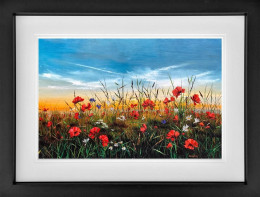 Poppy Love - Black Framed