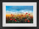 Poppy Love - Black Framed