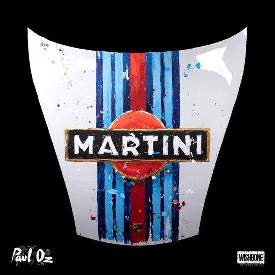 Porsche 911 Racing Martini - Front Hood - Bonnet