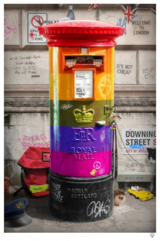 Postman Patrick - Rainbow Edition - Mounted