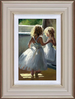 Pretty As A Picture - Cream Framed