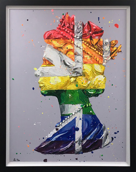 Pride Queen - Canvas - Black Framed