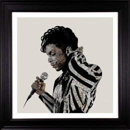 Prince - Resin Deluxe - Artist Proof - Black Framed