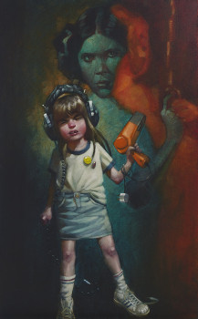 Princess Laura (Princess Leia) - Mounted