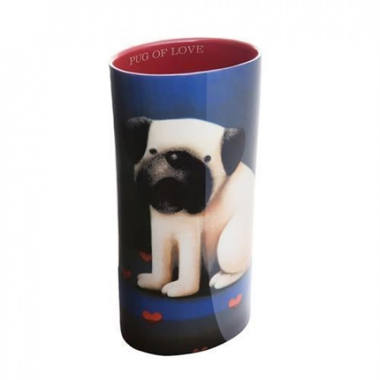 Pug Of Love - Vase
