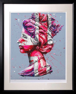 Purple Queen - Artist Proof - Black Framed