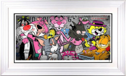 Pussay Patrol - Artist Proof White Framed