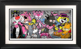 Pussay Patrol - Artist Proof Black Framed