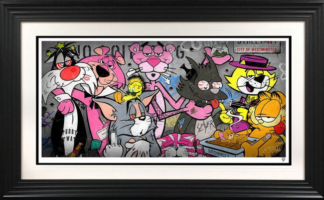 Pussay Patrol - Artist Proof Black Framed