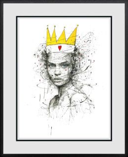 Queen Of Arts - Black Framed