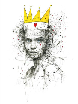 Queen Of Arts - Mounted