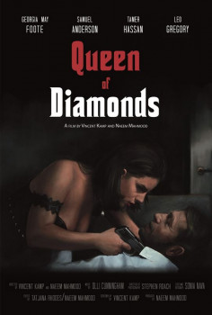 Queen Of Diamonds - Mounted