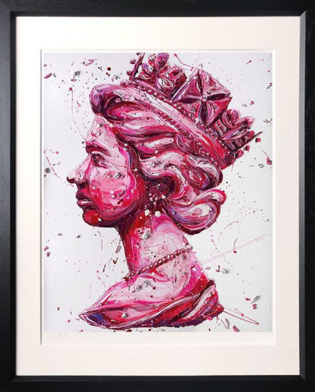 Queen Of Rock - Black Framed