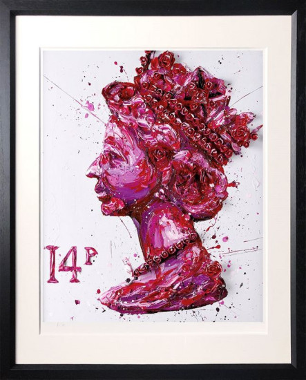 Queen Of Roses - Artist Proof Black Framed