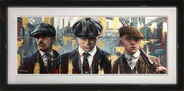 Rags To Riches - Original - Black Framed