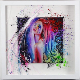 Rainbow Spirit - White Framed