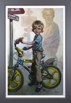 Ramp It Up - Canvas - Artist Proof Grey Framed