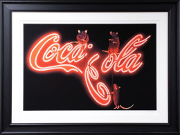 Rats Fixing Coca Cola - Framed