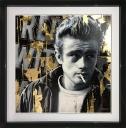 Rebel Without A Cause - Original - Black Framed